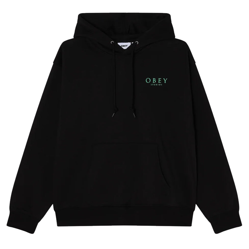Flores Robus Hoodie - Black
