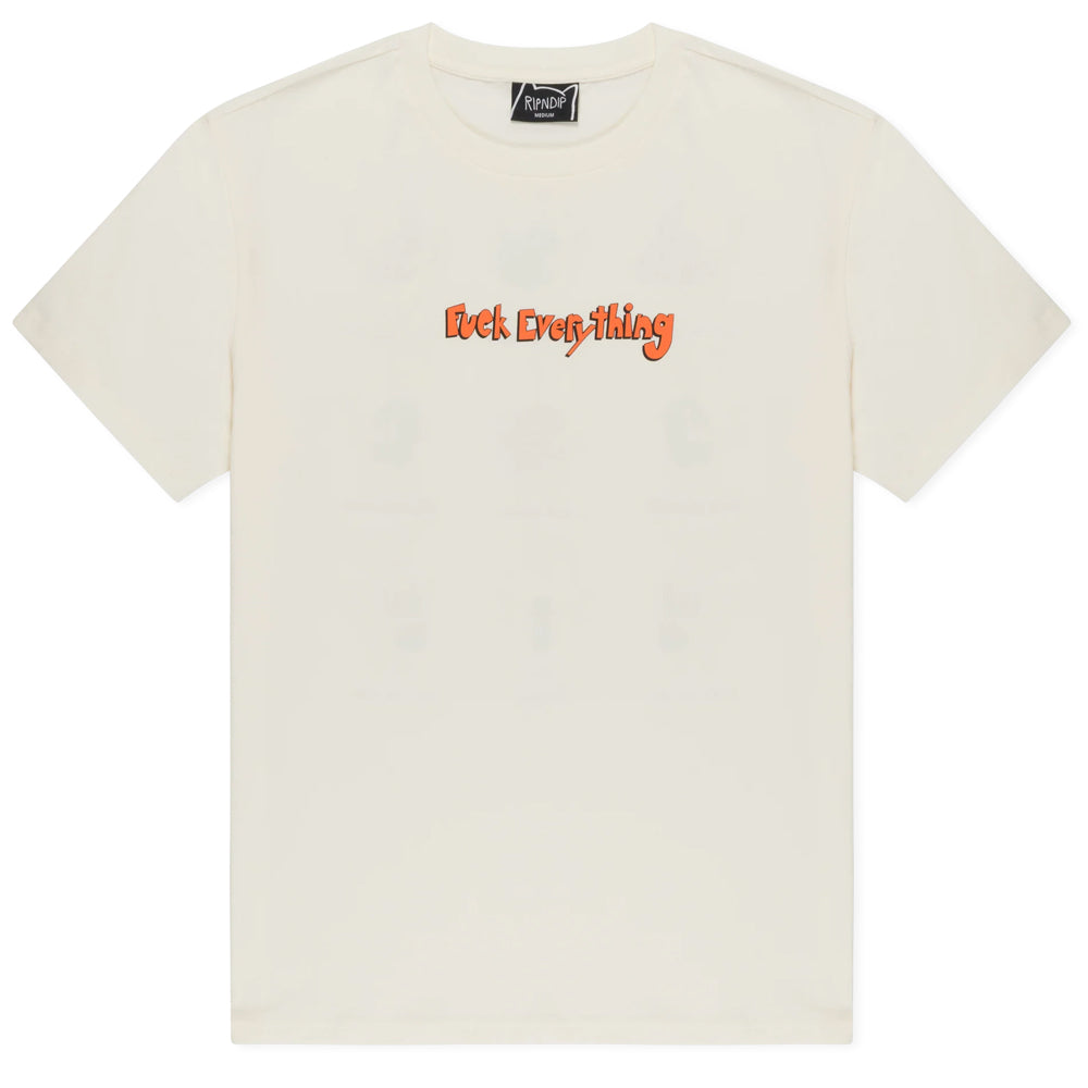 Fuck Everything T-Shirt - Bone