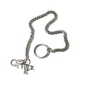 Fuck It Wallet Chain - Silver