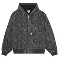 Glen Zip Up Jacket - Grey Snake
