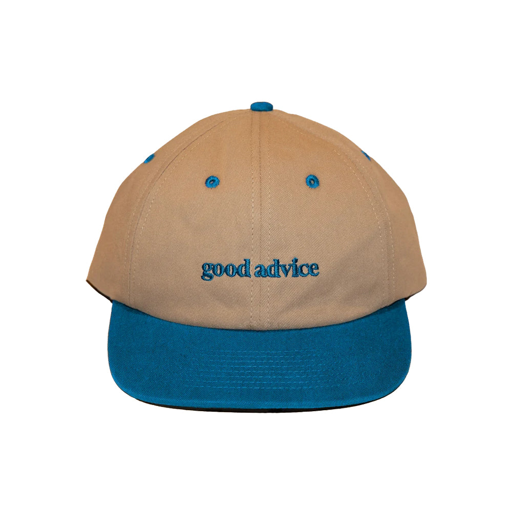 Good Advice Cap - Sand/Navy