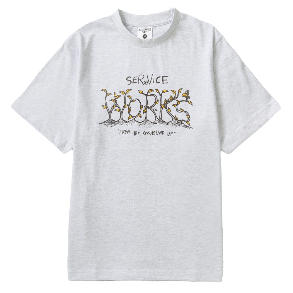 Ground Up Tee - Ash