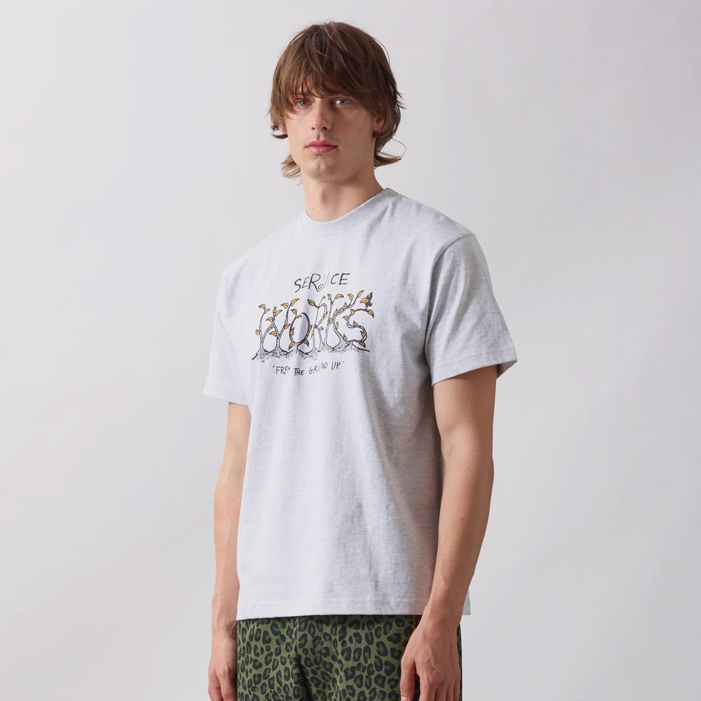 Ground Up Tee - Ash