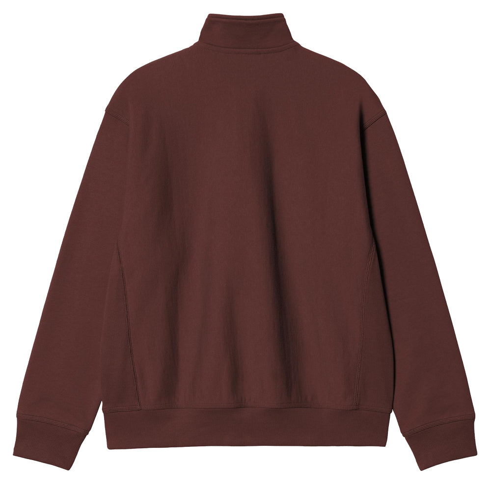 Half Zip American Script Sweatshirt - Amarone