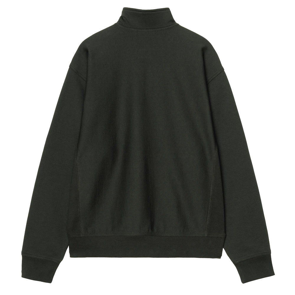 Half Zip American Script Sweatshirt - Raven