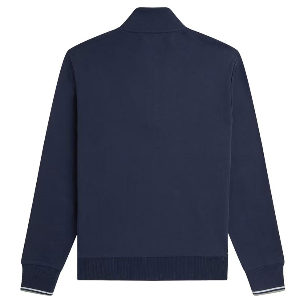 Half Zip Sweatshirt - Dark Airforce/Ecru/Seagrass