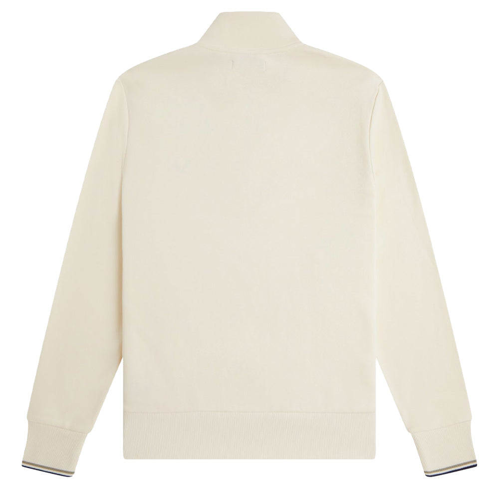 Half Zip Sweatshirt - Ecru/Seagrass/Dark Airforce