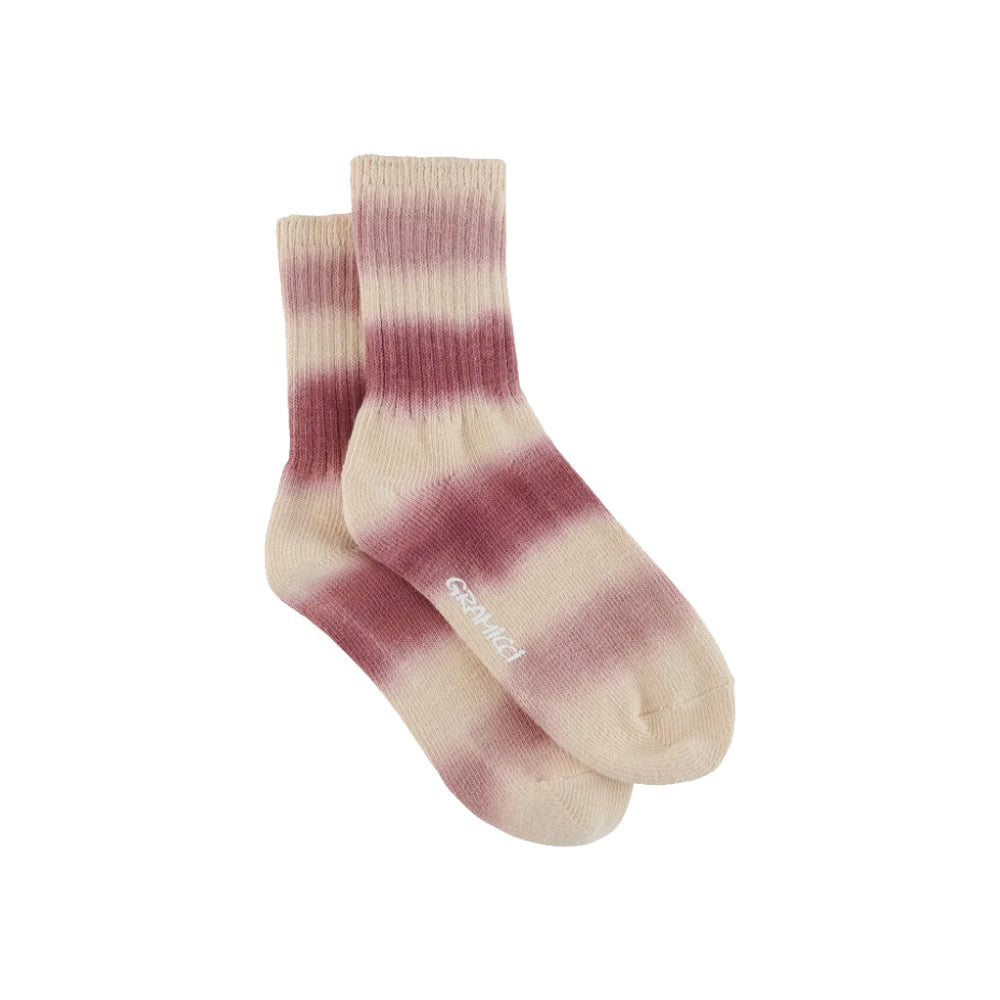 Hemp Blend Dye Socks - Mulberry