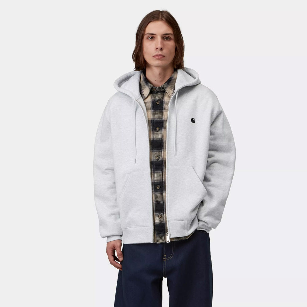 Hooded Mack Sweat Jacket - Ash Heather