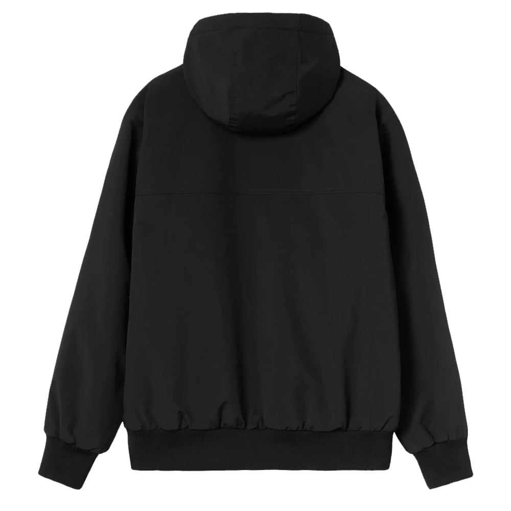 Hooded Sail Jacket - Black/White