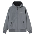Hooded Sail Jacket - Styx/White