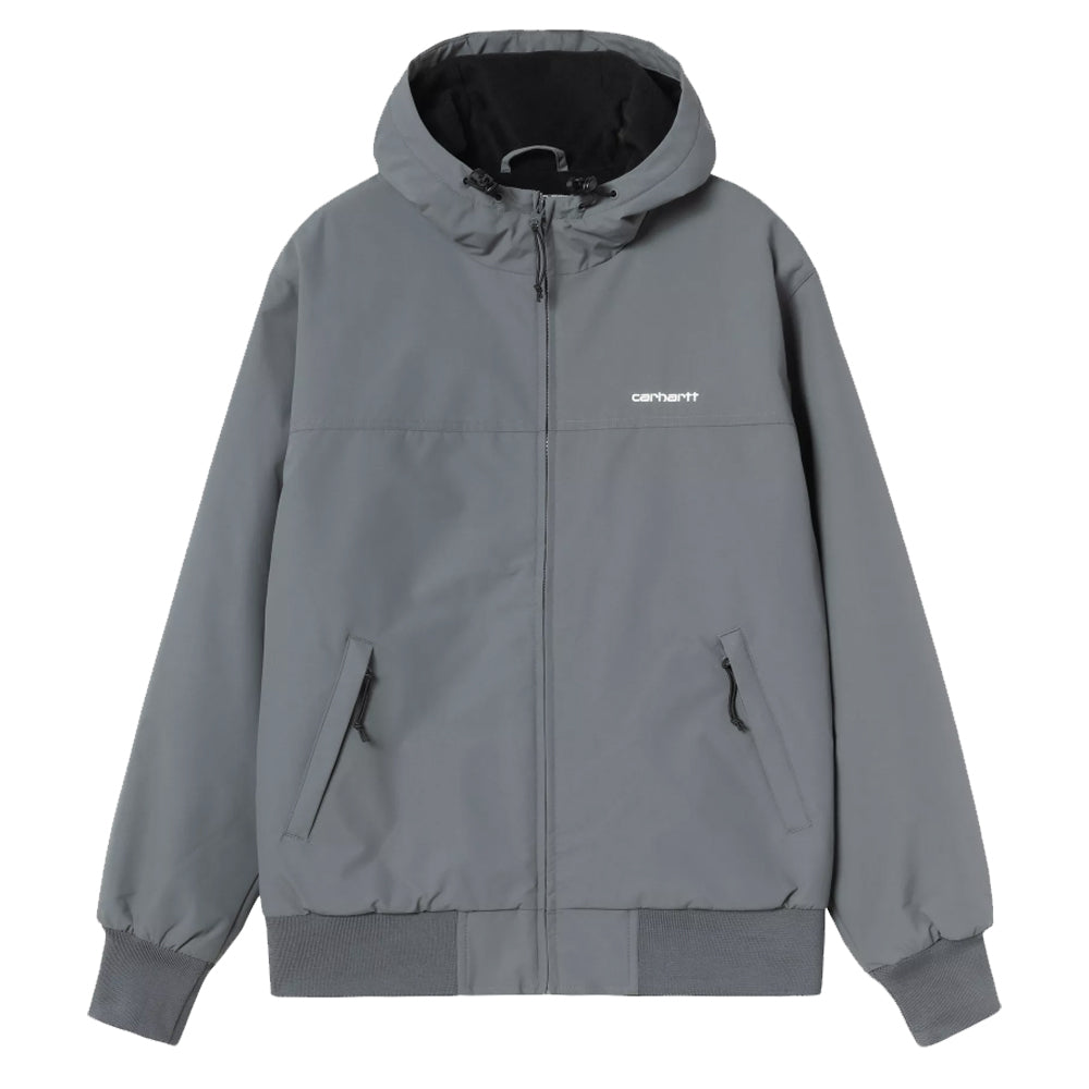 Hooded Sail Jacket - Styx/White