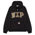 Hooded WIP Sweat Jacket - Black