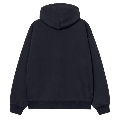 Hooded WIP Sweat Jacket - Dark Navy