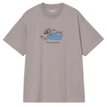 Ice Fishing T-Shirt- Shady Grey