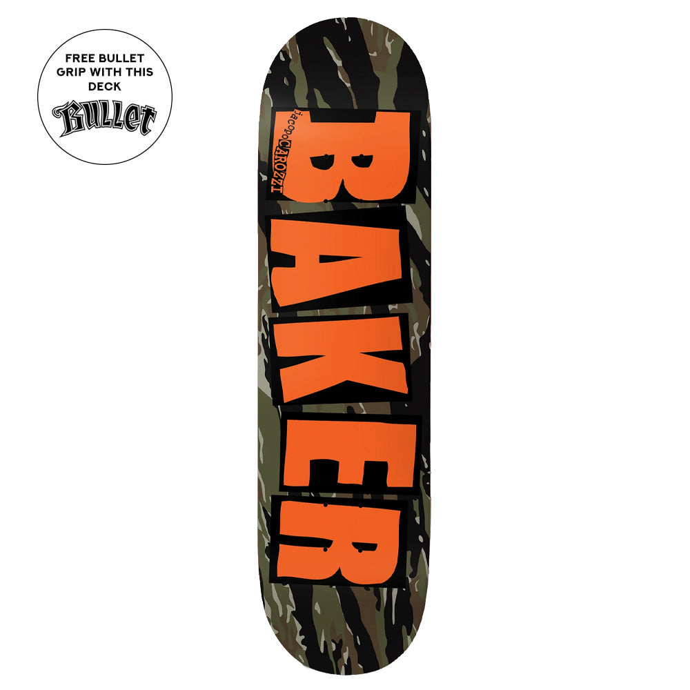 Jacopo Carozzi Brand Logo Deck Twin - Tiger Stripe