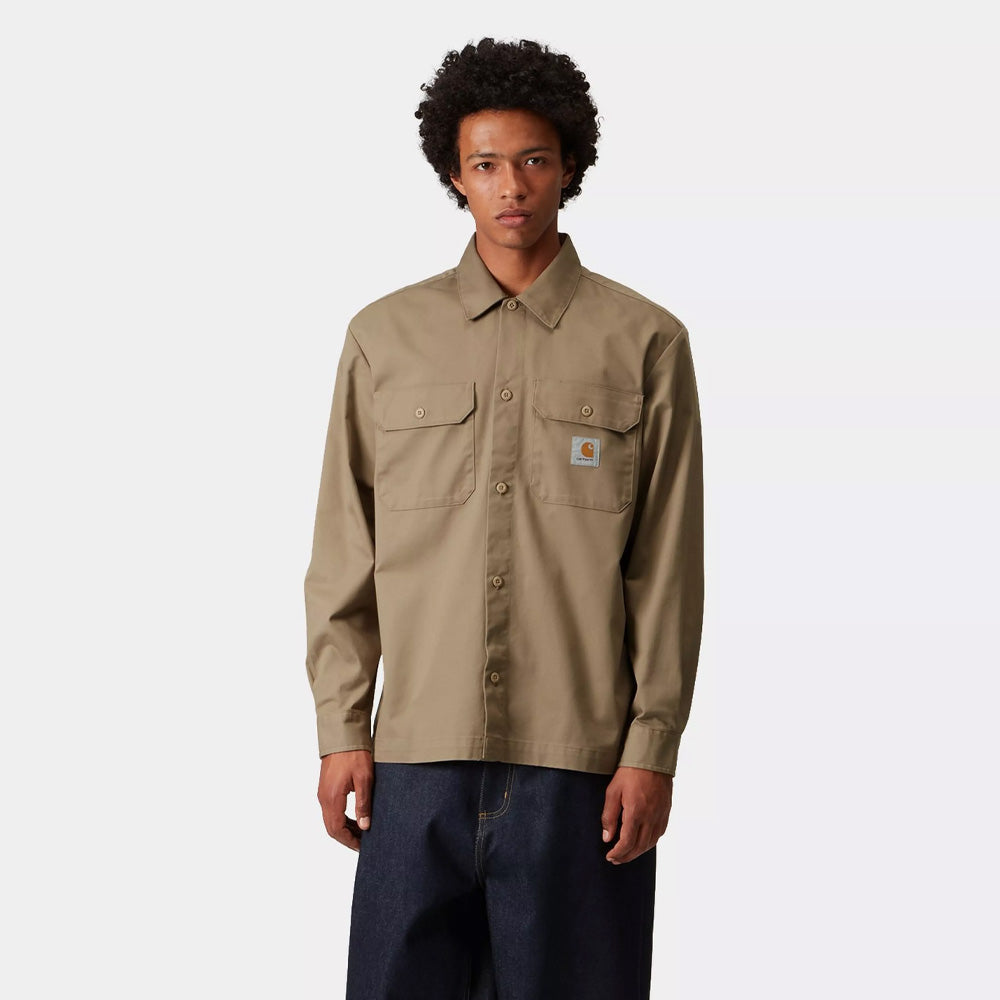L/S Craft Shirt - Leather