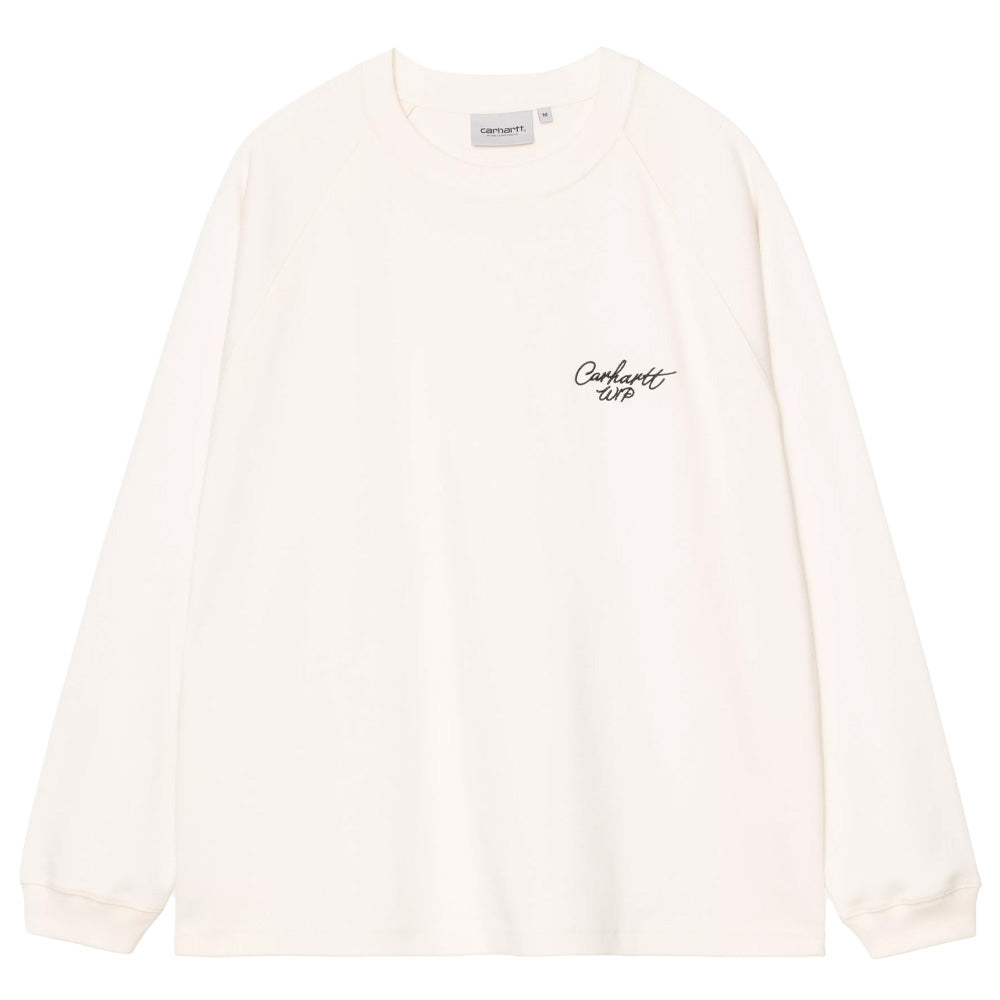 L/S Signature Rib T-Shirt - Wax/Black