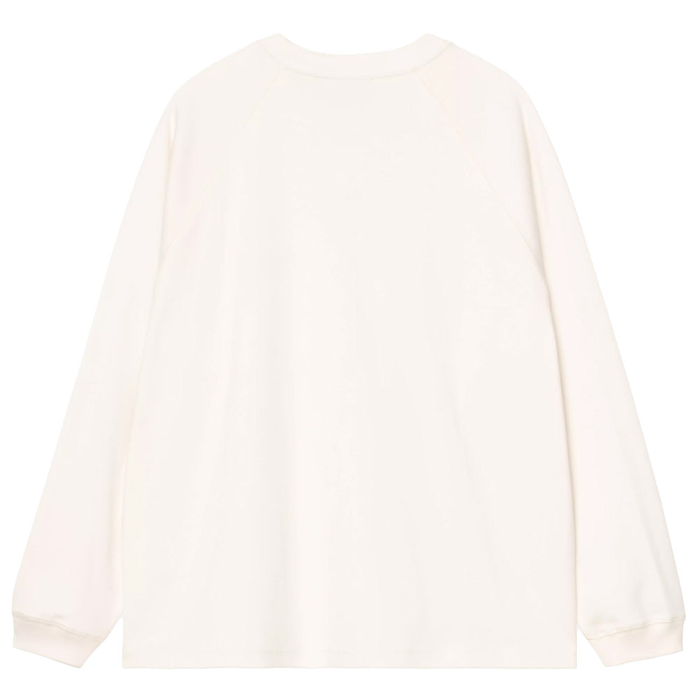 L/S Signature Rib T-Shirt - Wax/Black