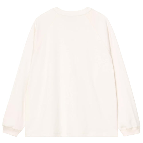 L/S Signature Rib T-Shirt - Wax/Black