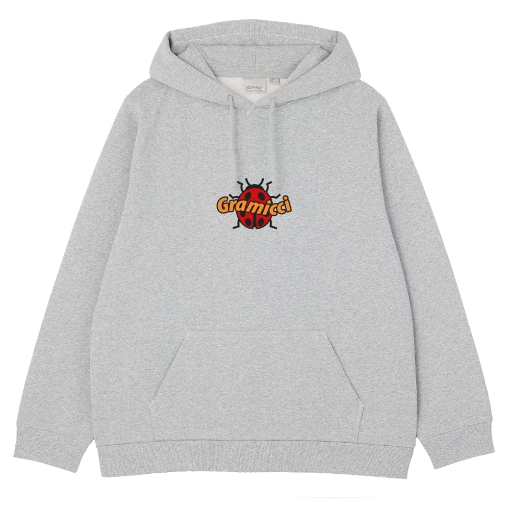 Ladybug Hoodie - Grey Heather