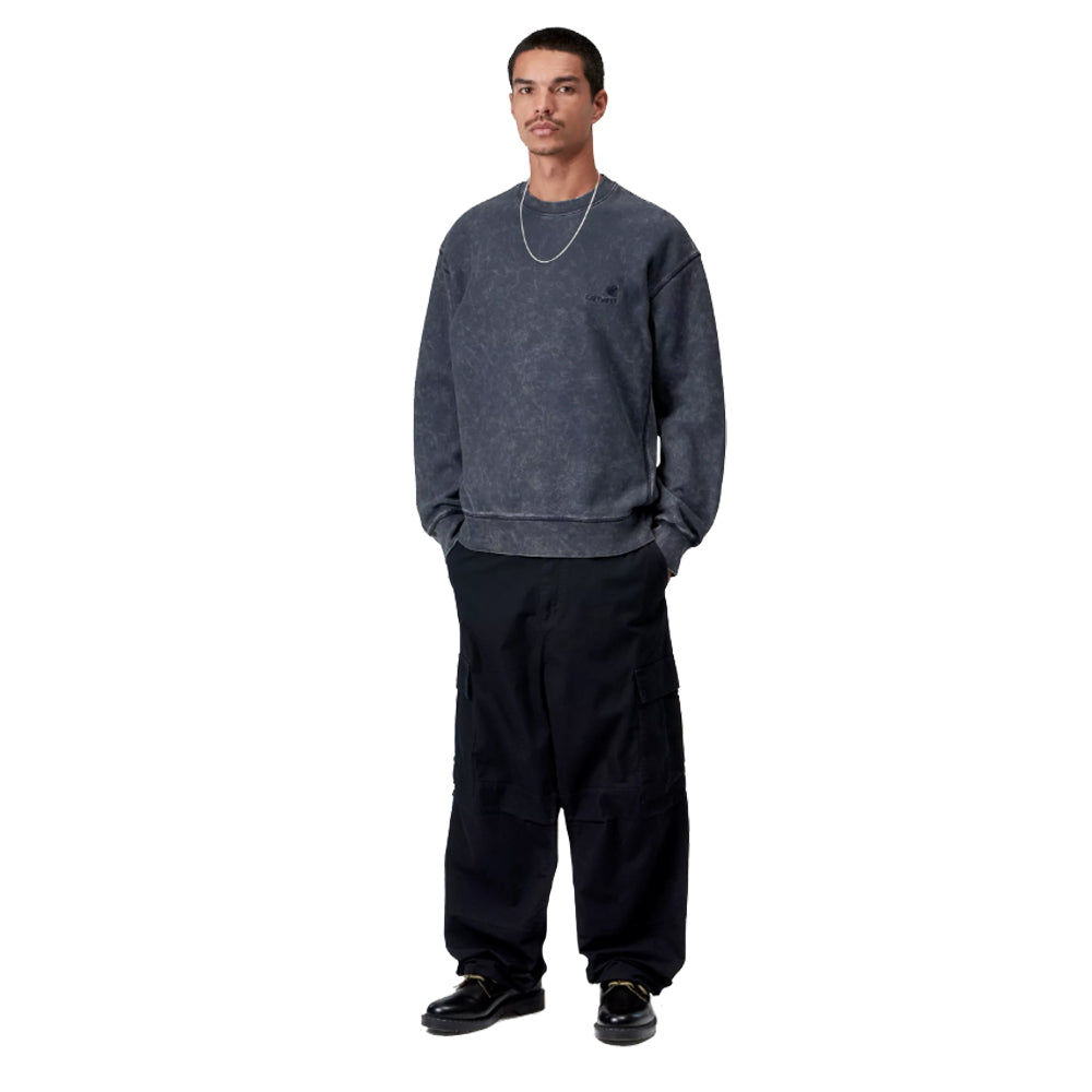 Lambert Sweatshirt - Dark Navy Moon Wash