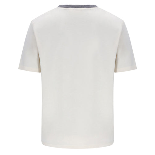 Lance T-Shirt - Gardenia/Navy