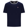 Lance T-Shirt - Navy/Gardenia