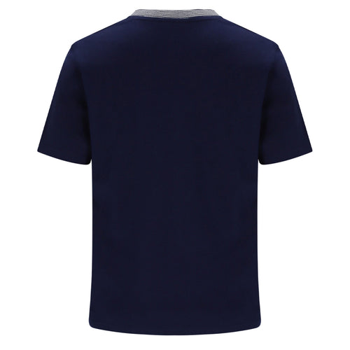 Lance T-Shirt - Navy/Gardenia