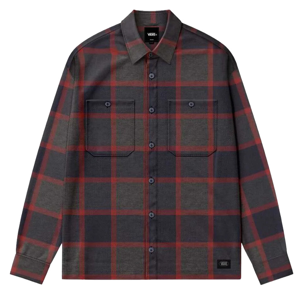 Larkspur Plaid Long Sleeve Shirt - Parisian Night