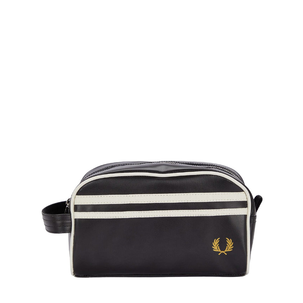 Laurel Wreath Wash Bag - Black
