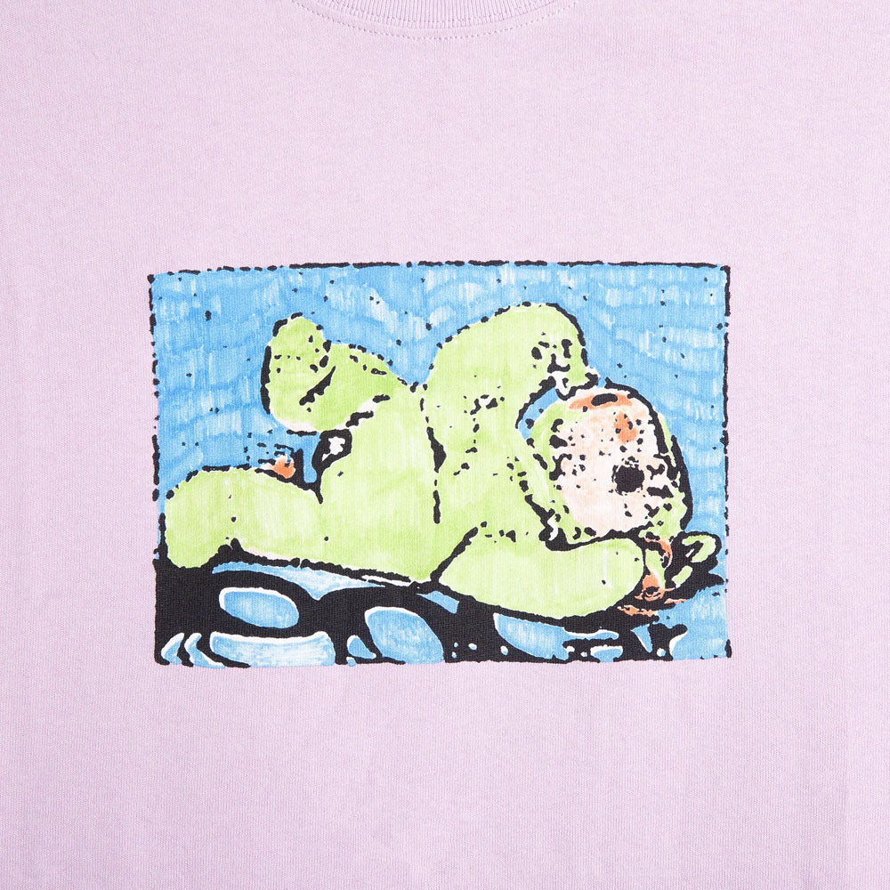 Lazy Bunny T-Shirt - Orchid