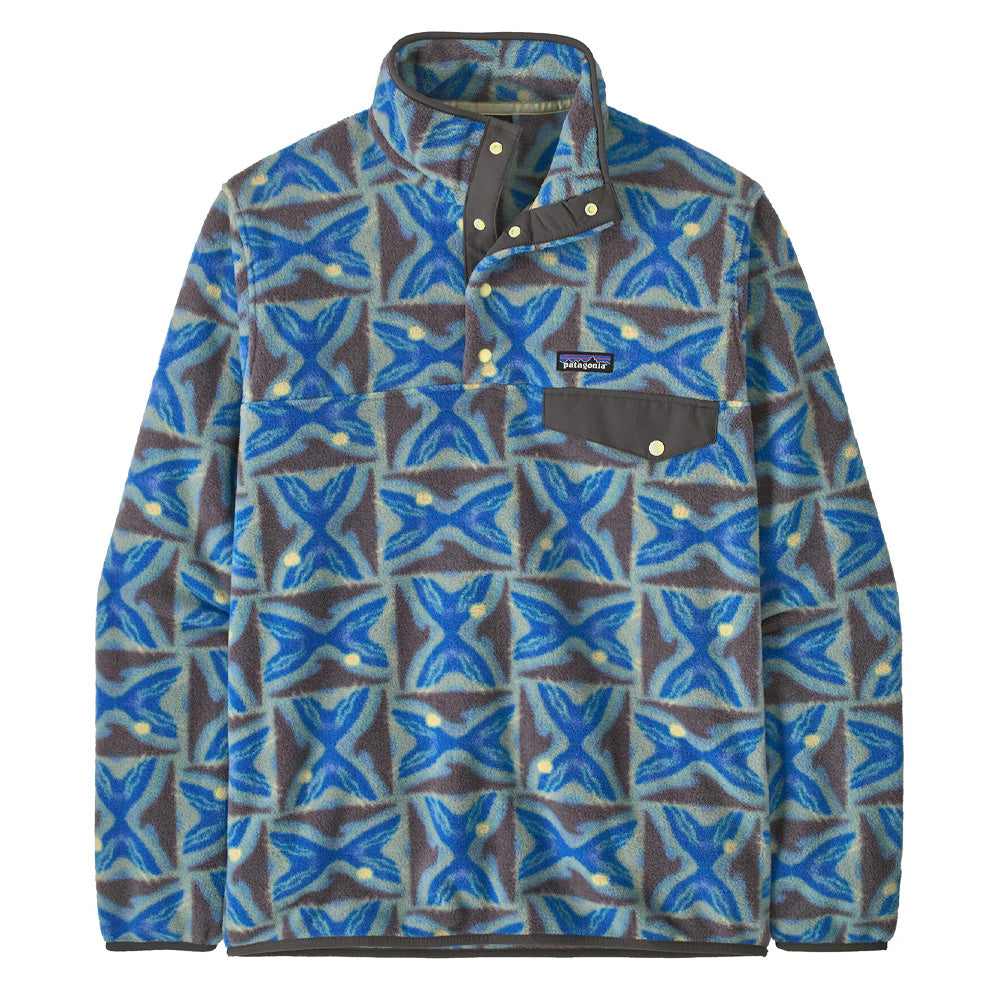 Lightweight Synchilla Snap-T Fleece Pullover - Deep Freeze/Forge Grey
