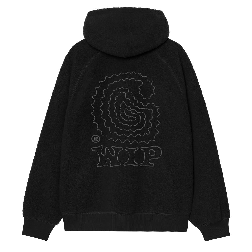 Hooded Limn C Fleece Sweatshirt - Black