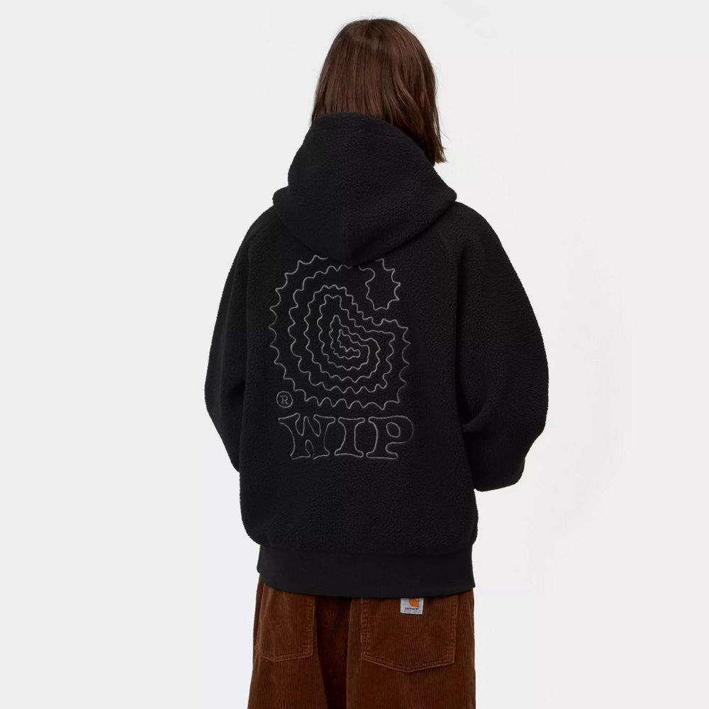 Hooded Limn C Fleece Sweatshirt - Black