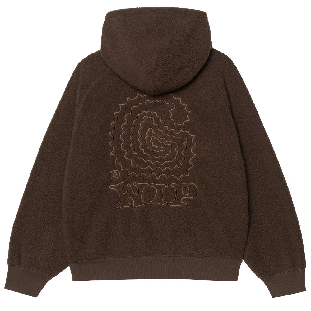 Hooded Limn C Fleece Sweatshirt - Tobacco