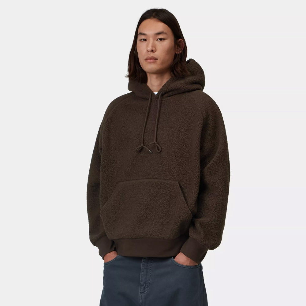 Hooded Limn C Fleece Sweatshirt - Tobacco