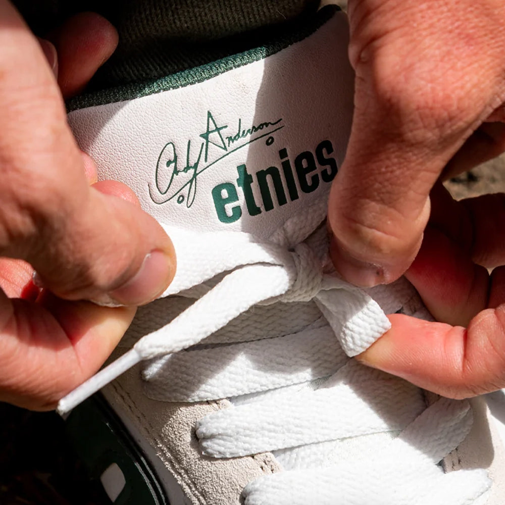 Lo Cut  x Andy Anderson - White/Green