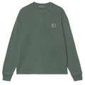 Long Sleeve Vista Waffle T-Shirt - Dark Scarab
