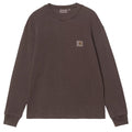 Long Sleeve Vista Waffle T-Shirt - Tobacco
