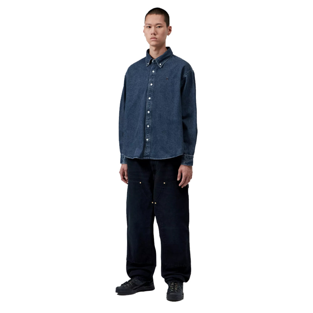 Lucas Shirt - Blue Stone