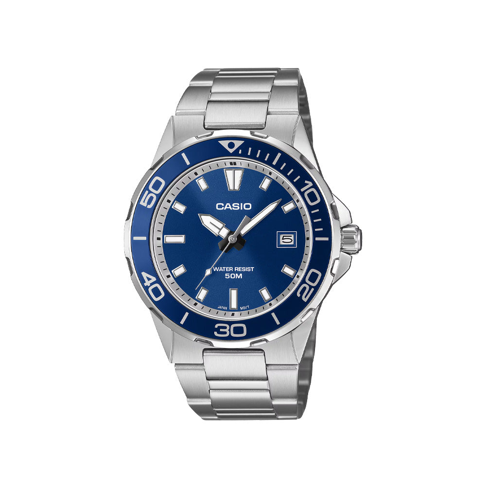 MTD-145D-2AVER - Silver/Blue