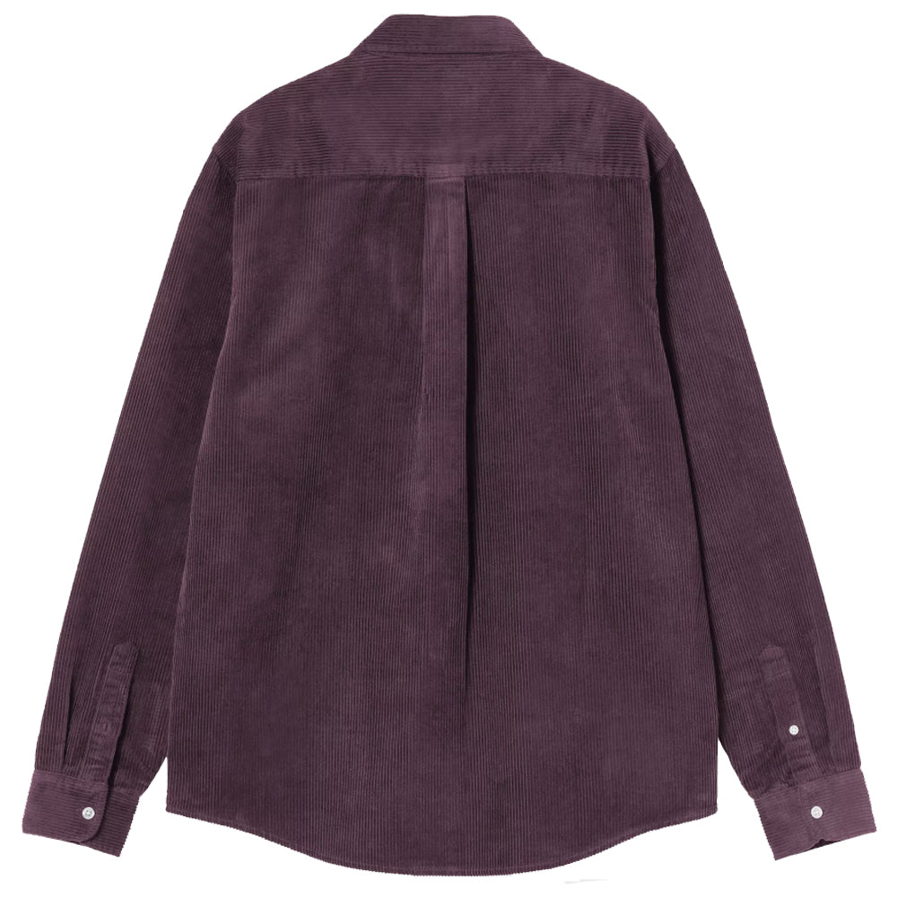 Madison Cord Shirt - Cozy Purple