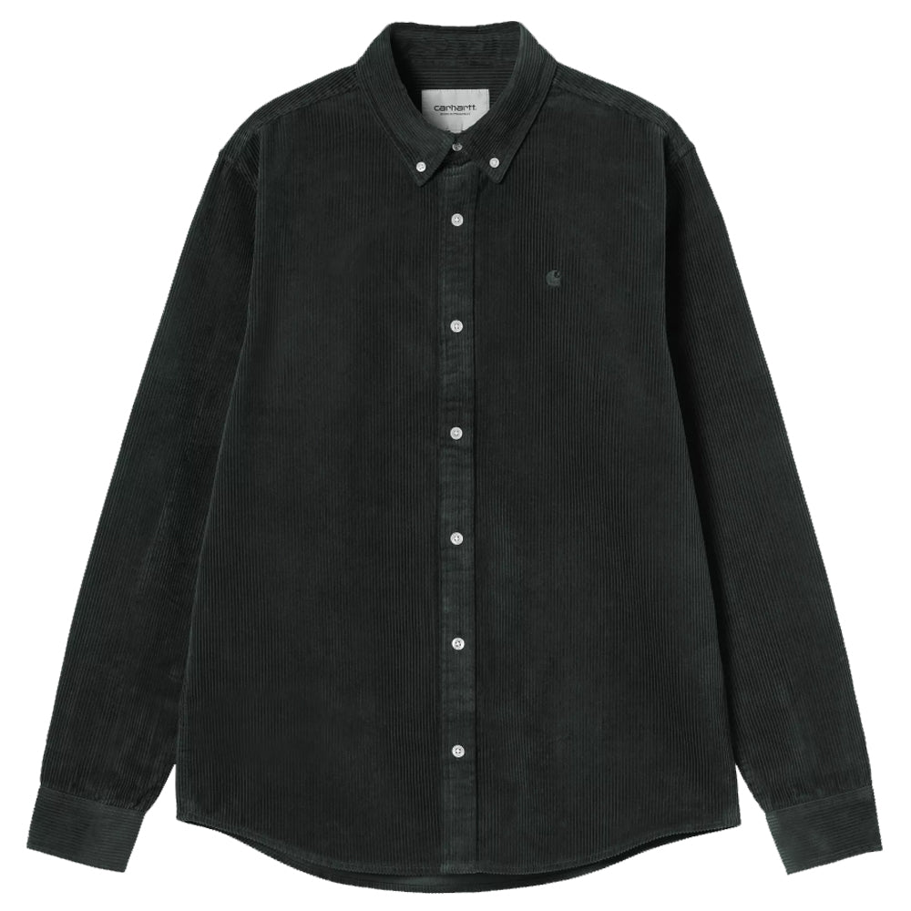 Madison Cord Shirt - Raven