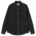 Madison Cord Shirt - Raven