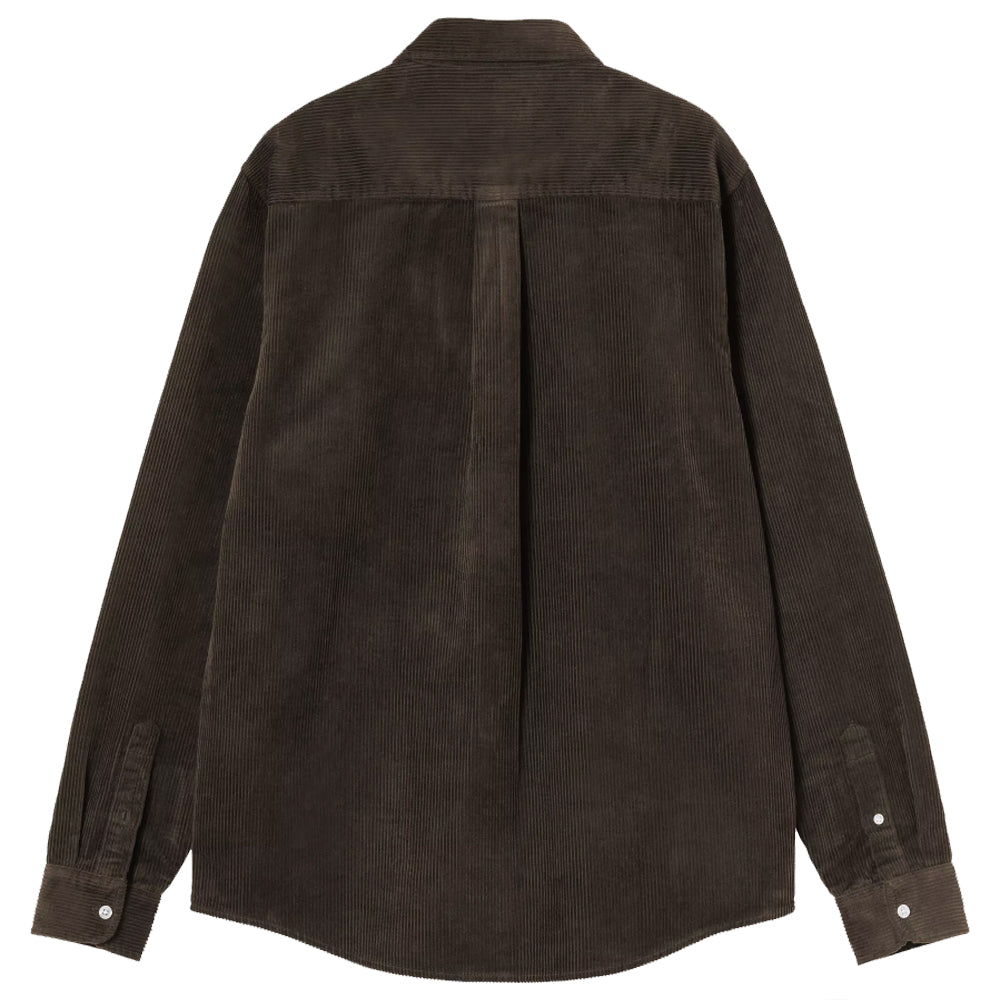 Madison Cord Shirt - Tobacco