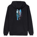 Meek Pinstripe Slasher Hoodie - Black