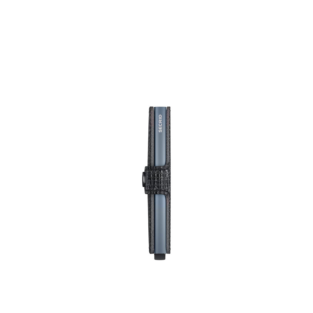 Mini Wallet Palmellato - Black