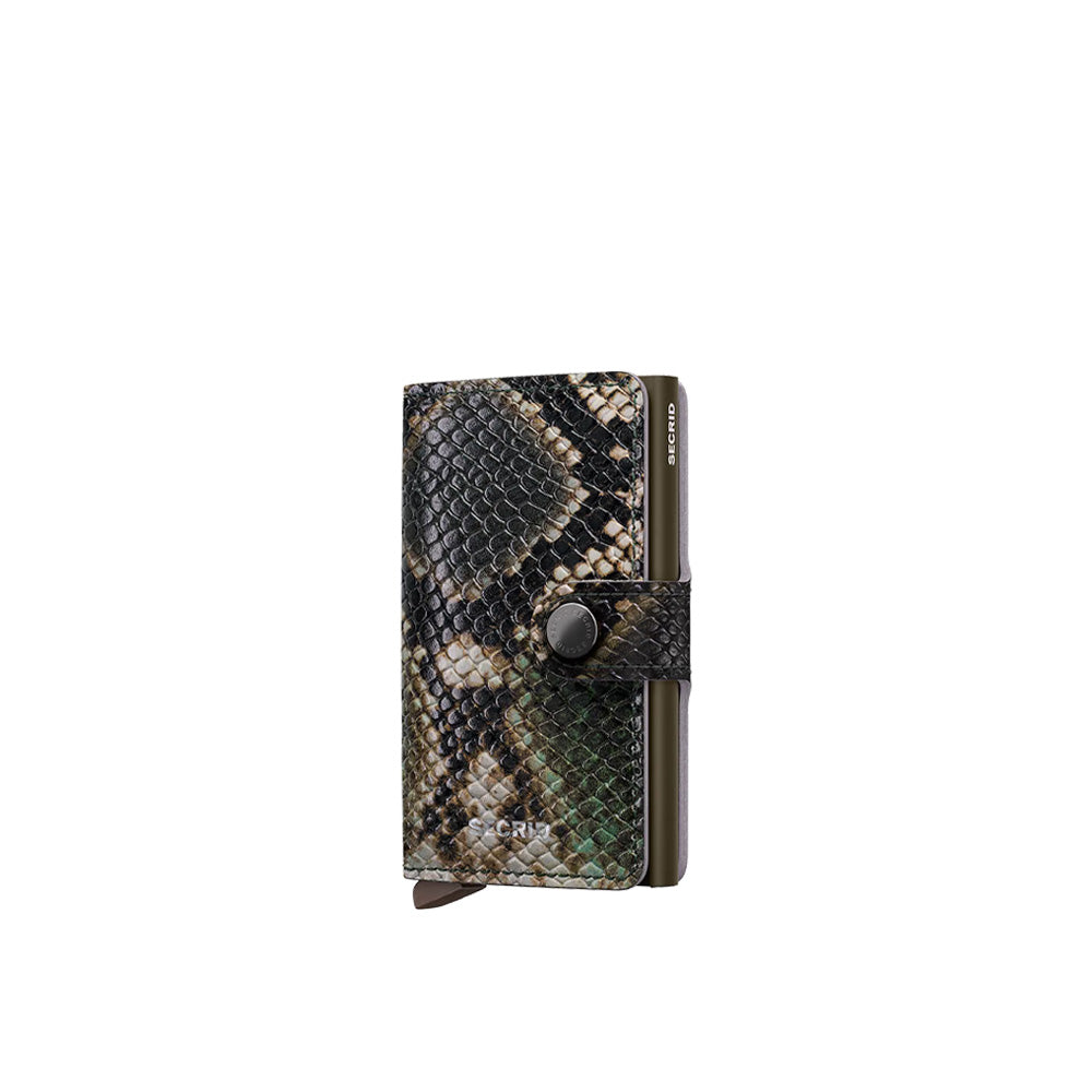 Mini Wallet Serpent - Green