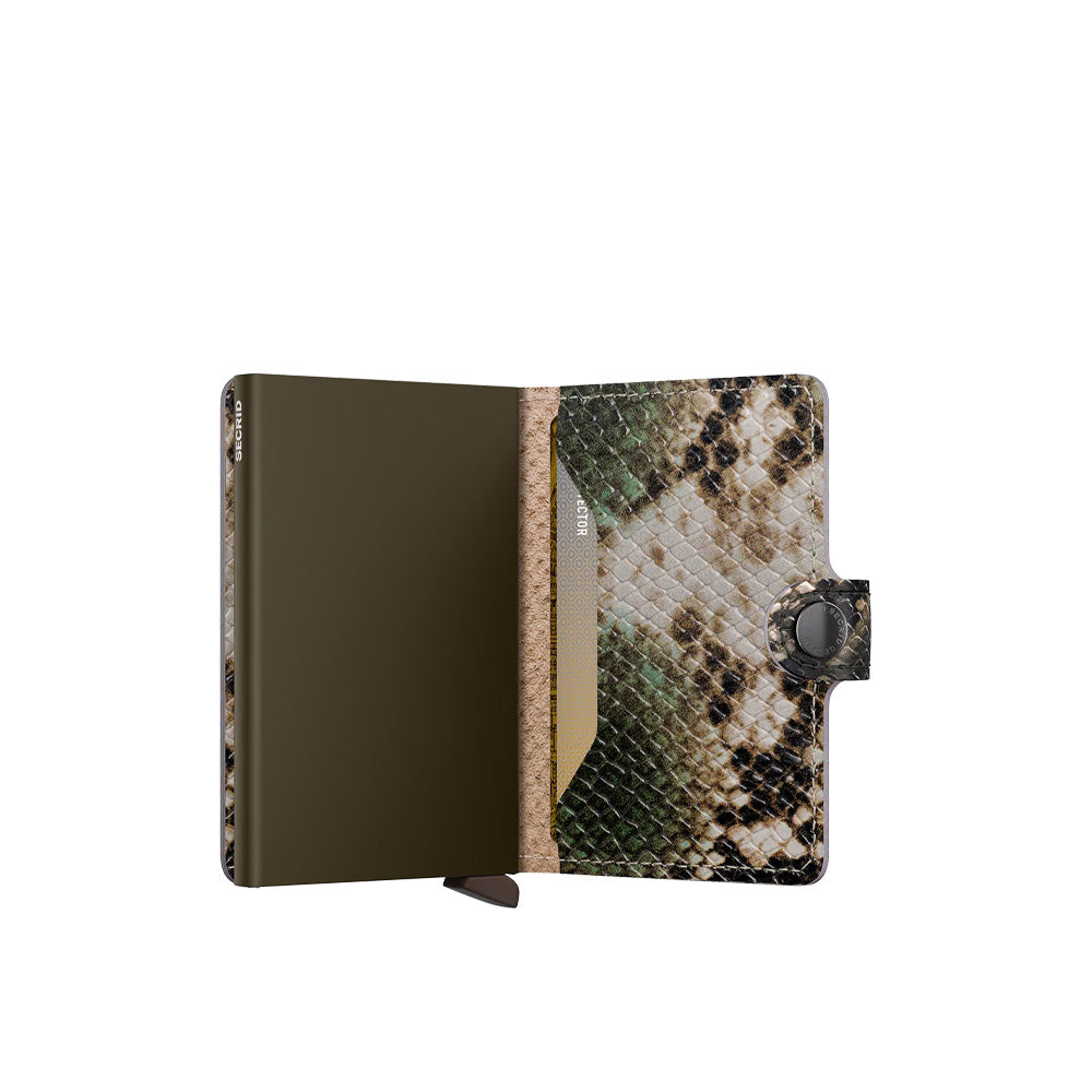 Mini Wallet Serpent - Green